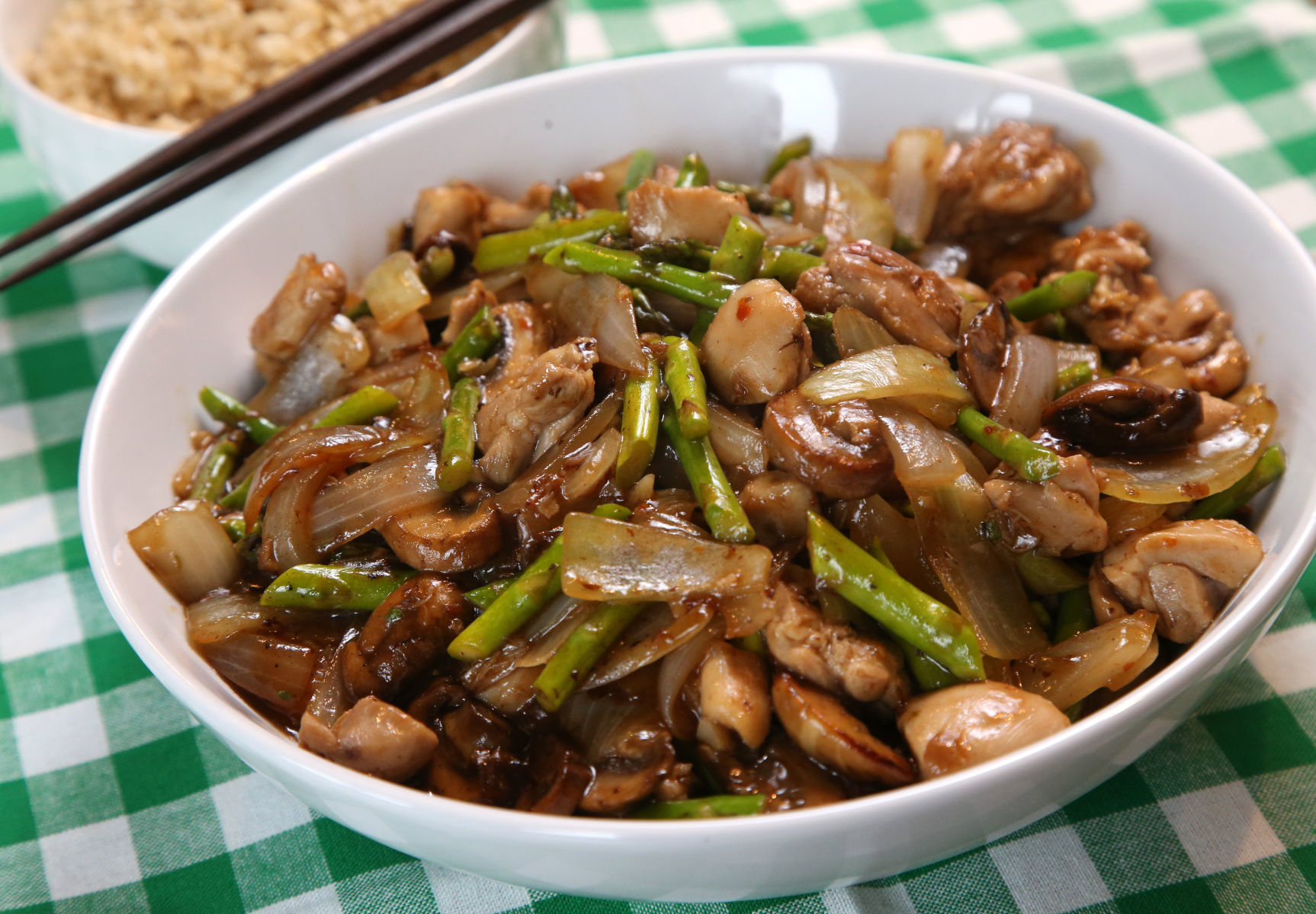 Chicken and Asparagus Stir-Fry